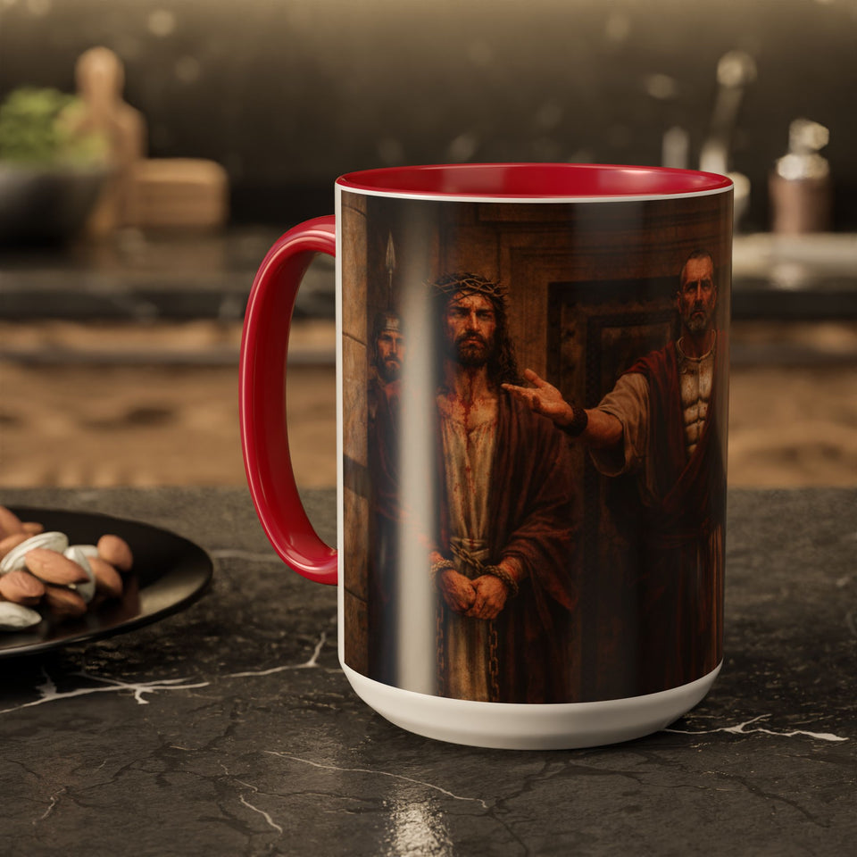 BSM83  Do you want Jesus or Barabbas Mug