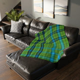 25CB  Colorful Plaid Blanket