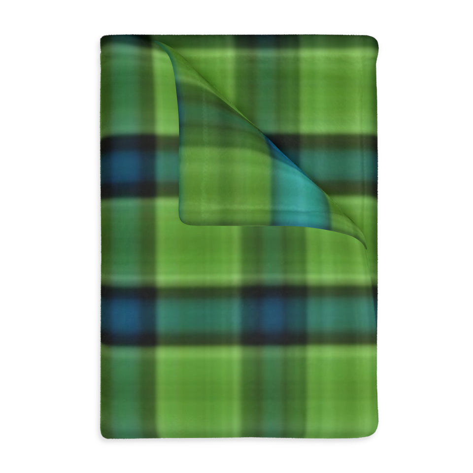 25CB  Colorful Plaid Blanket
