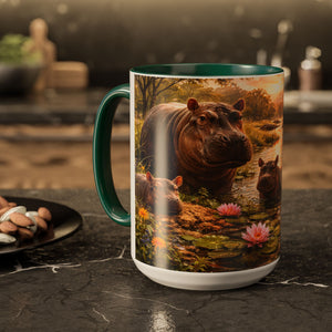AM60  Hippopotamus Wetlands Mug