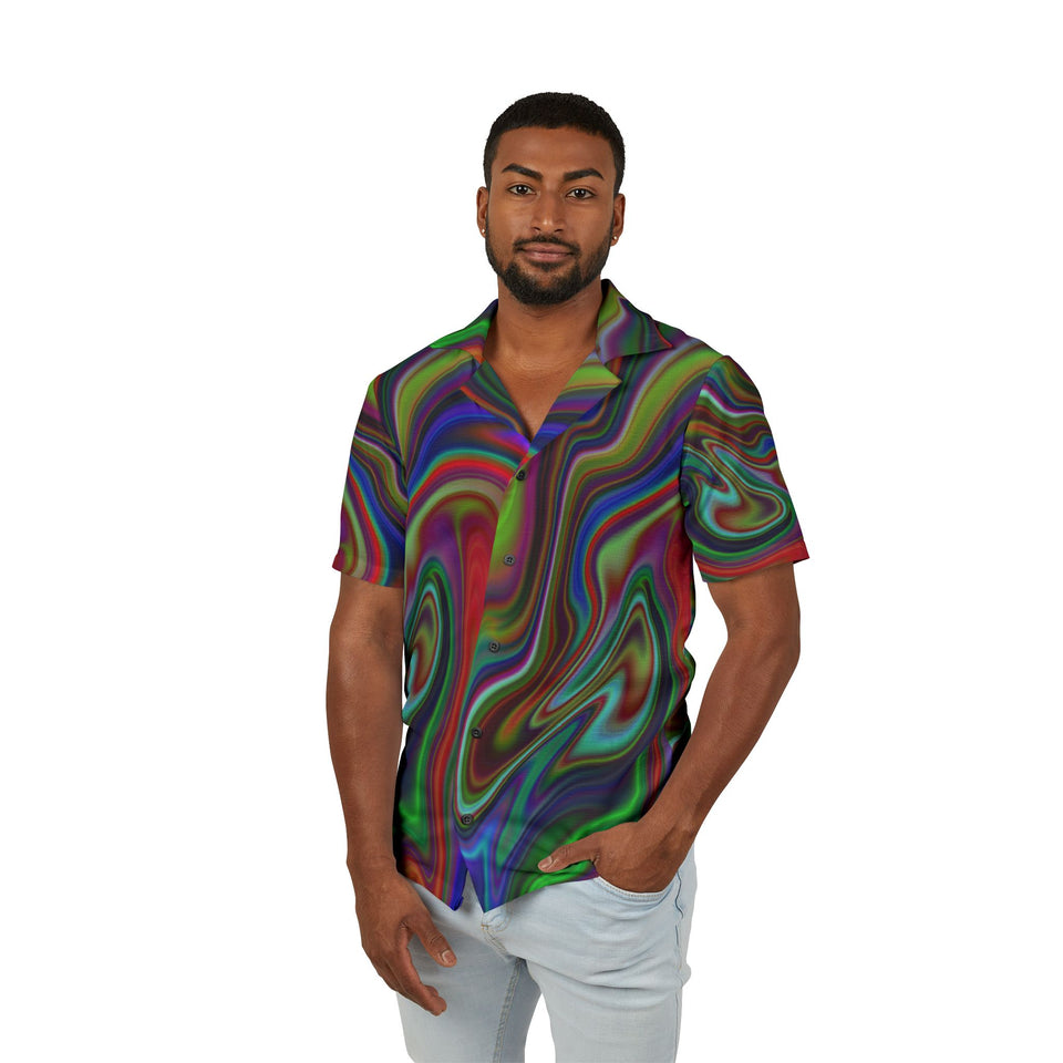 28CHS  Colorful Hawaiian Shirt