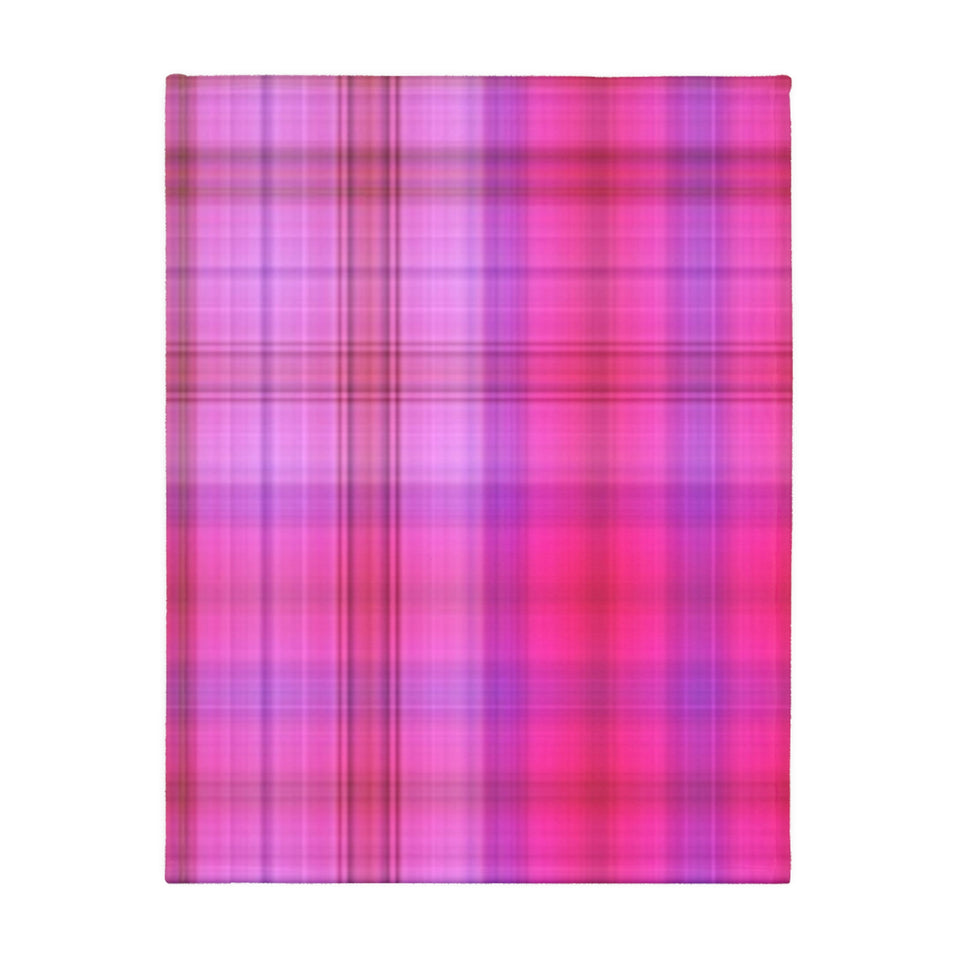 14CB  Colorful Plaid Blanket