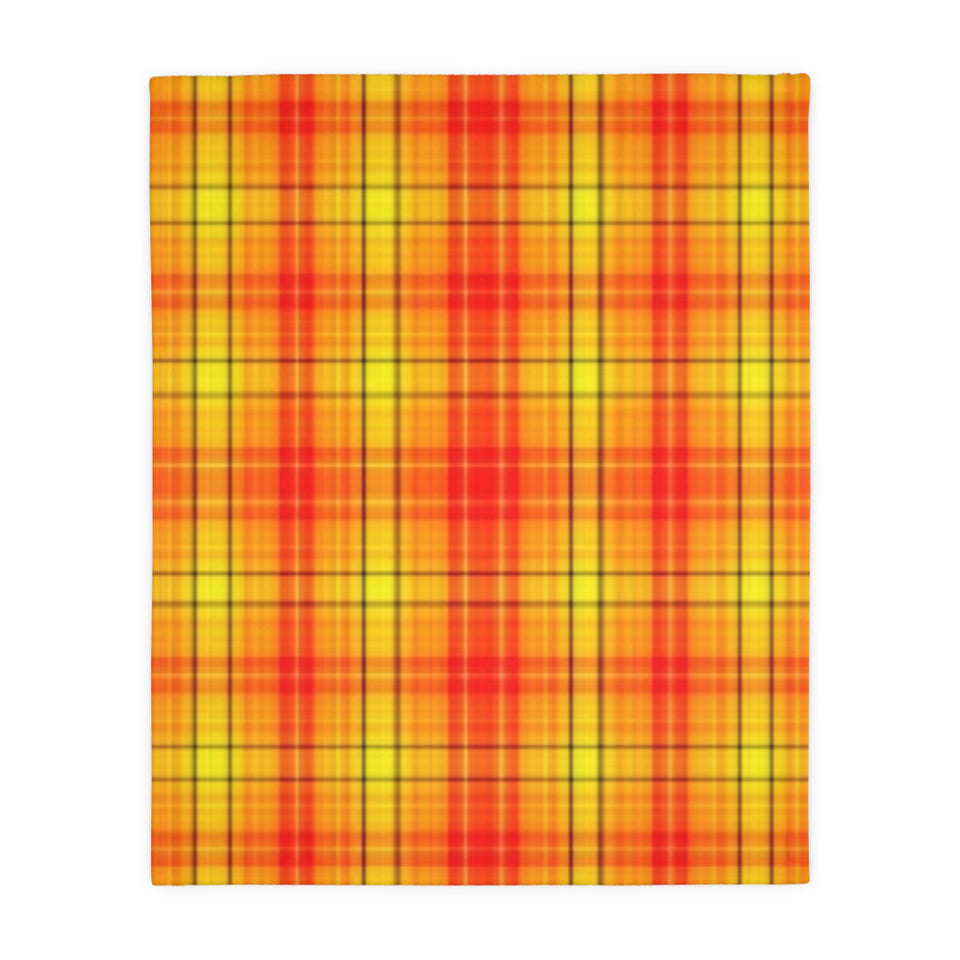 36CB  Colorful Plaid Blanket