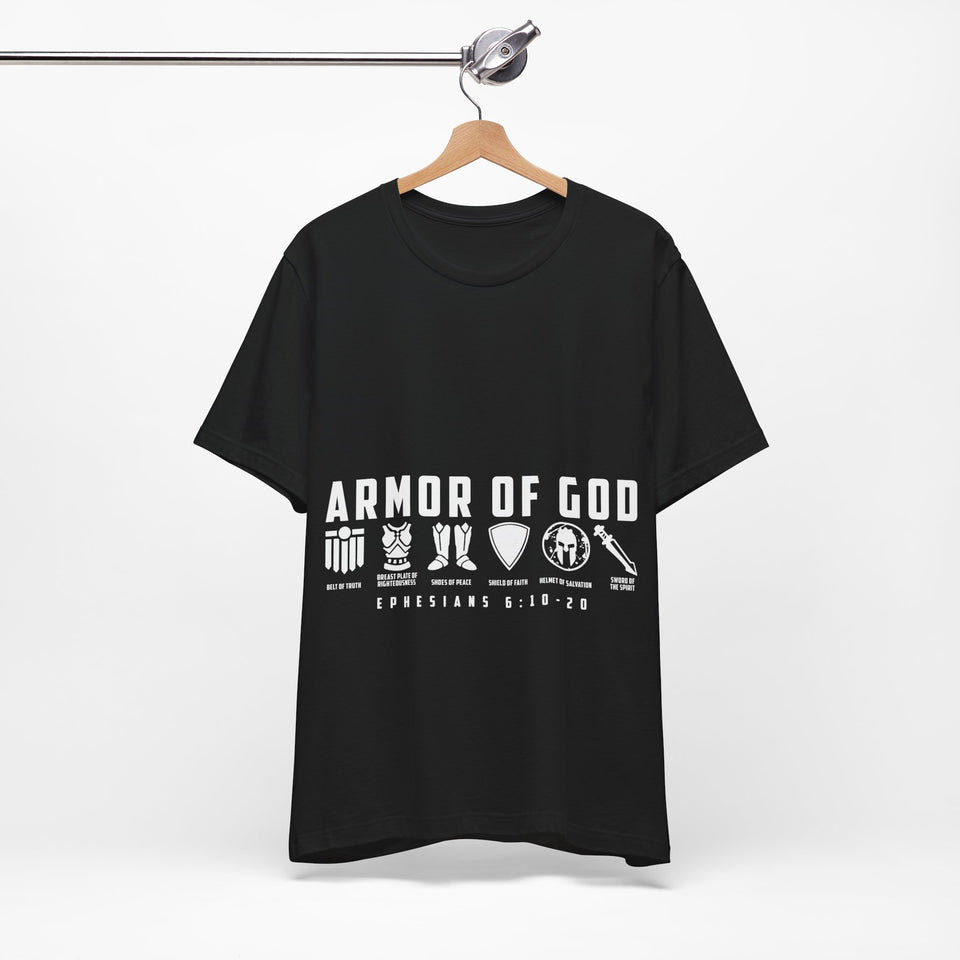 2CTS   Unisex christian t shirt Armor of God