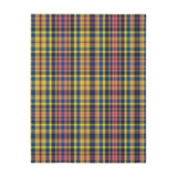 7CB  Colorful Plaid Blanket