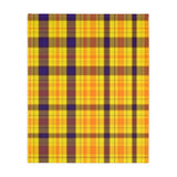 33CB  Colorful Plaid Blanket