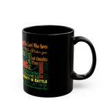 48CM   The names of God Christian Black Coffee Mug