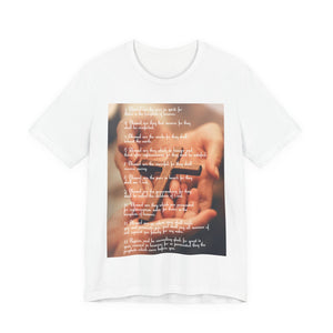 27CTS   Unisex Christian t shirt of the Beaitudes