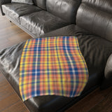 2CB  Colorful Plaid Blanket