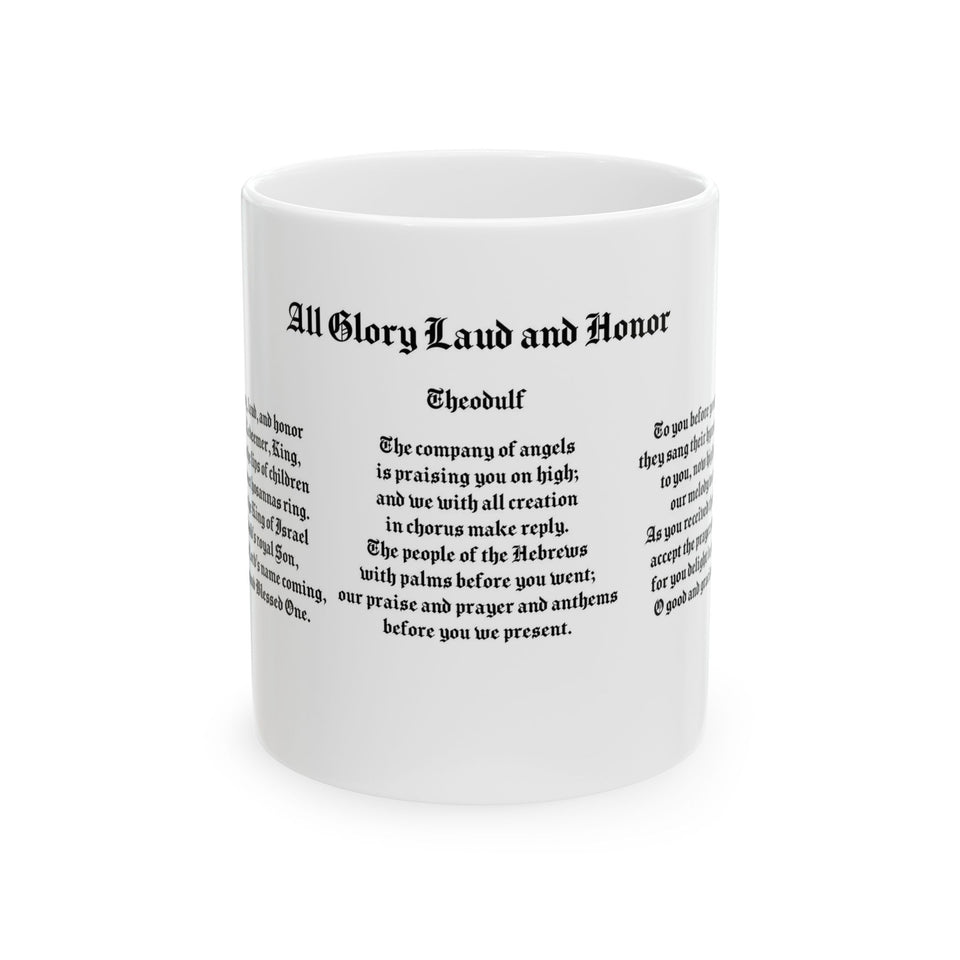2H  All Glory Laud and Honor Mug
