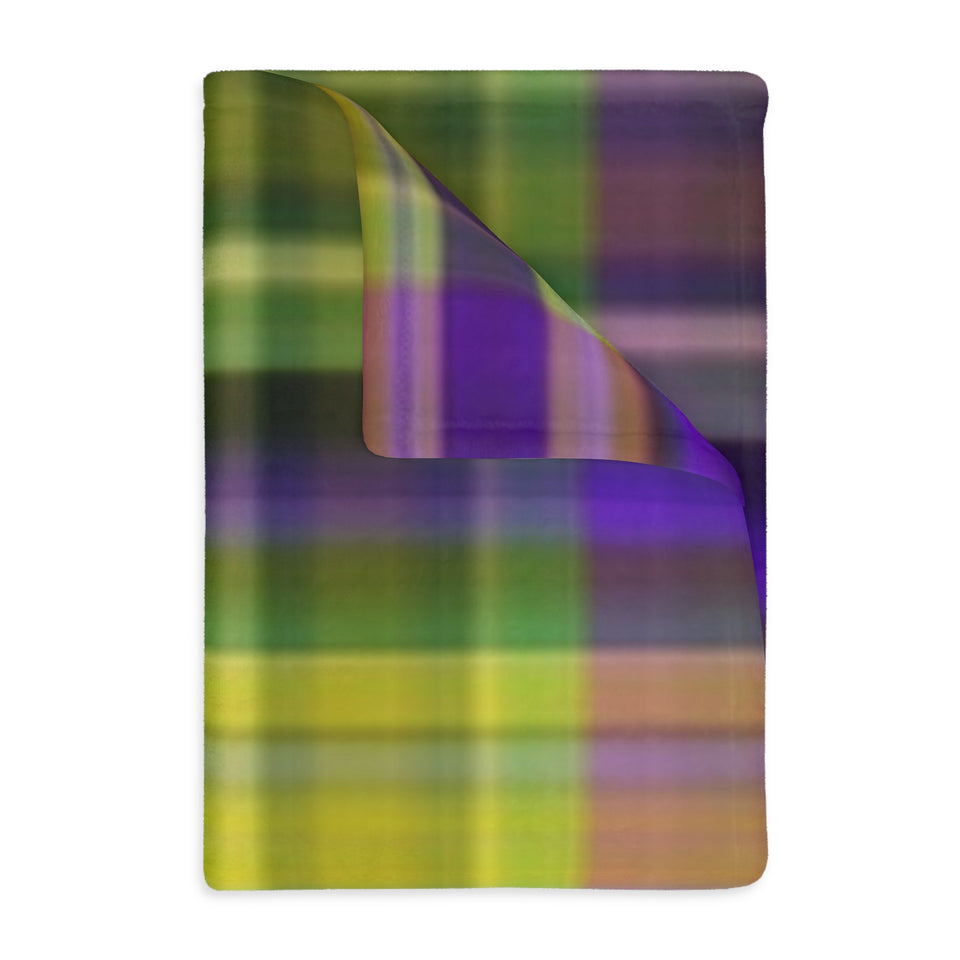 26CB  Colorful Plaid Blanket