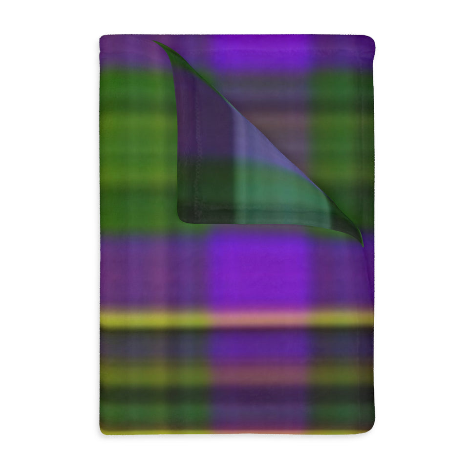 28CB  Colorful Plaid Blankets