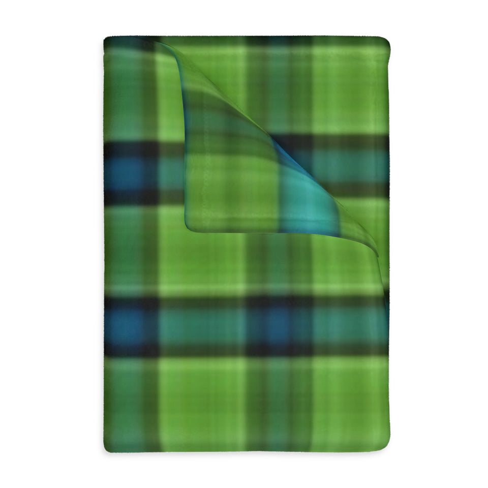 25CB  Colorful Plaid Blanket