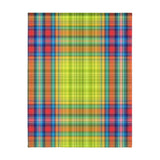 64CB  Colorful Plaid Blanket