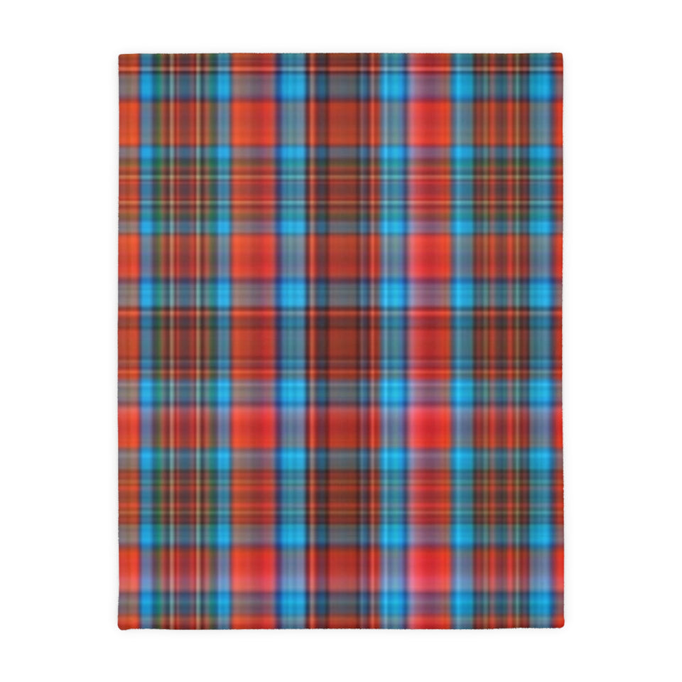 61CB  Colorful Plaid Blanket