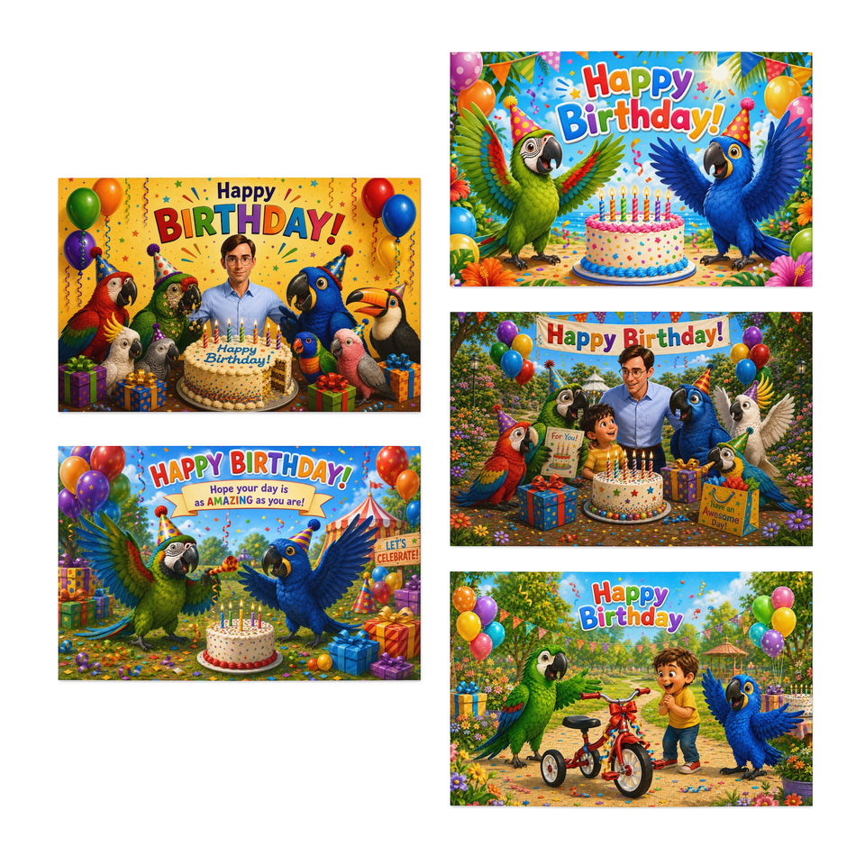 Charlie & Alex Children’s Birthday Card Collection MGC5