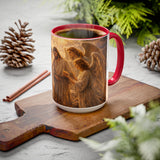 BSM54  Angels Ministering to Jesus Mug