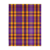 40CB  Colorful Plaid Blanket