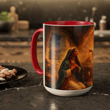 BSM42 Angel Visits Mary Mug