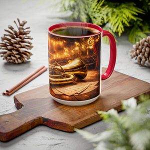 MIM11  Musical Brass Tuba Mug