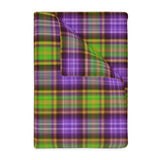 41CB  Colorful Plaid Blanket