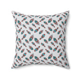 36PCF  Peacock Feather Pillow