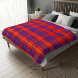 34CB  Colorful Plaid Blanket