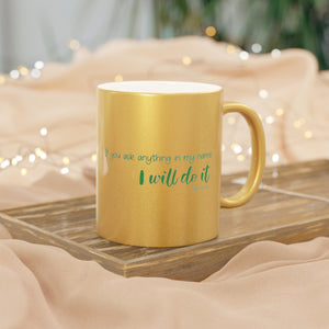 54SGM  Silver and Gold Christian Mug