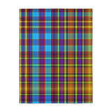 50CB  Colorful Plaid Blanket