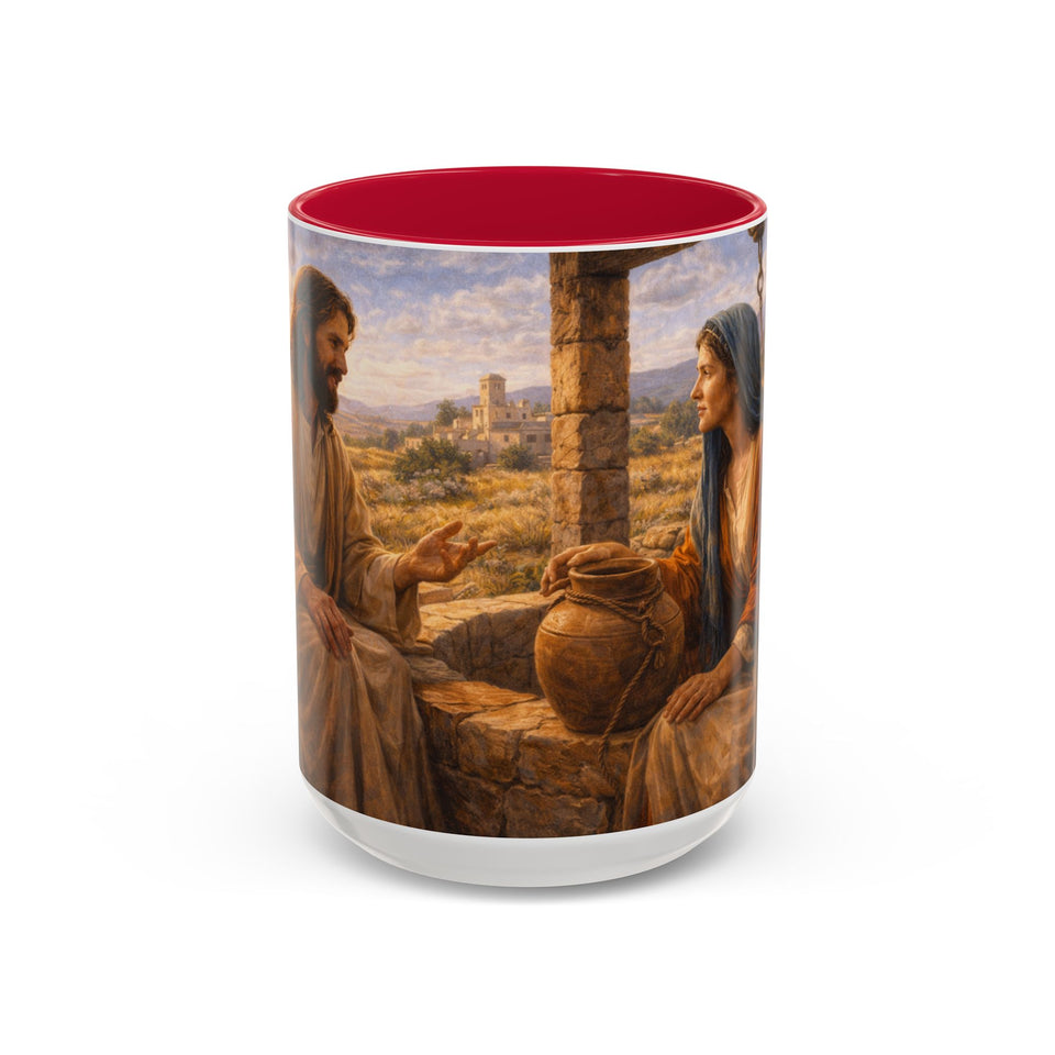 BSM59 Jesus speaks to the Women at the Well Mug
