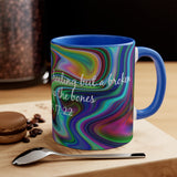 75CMSM  Colorful Marble Proverbs 17:22 Mug