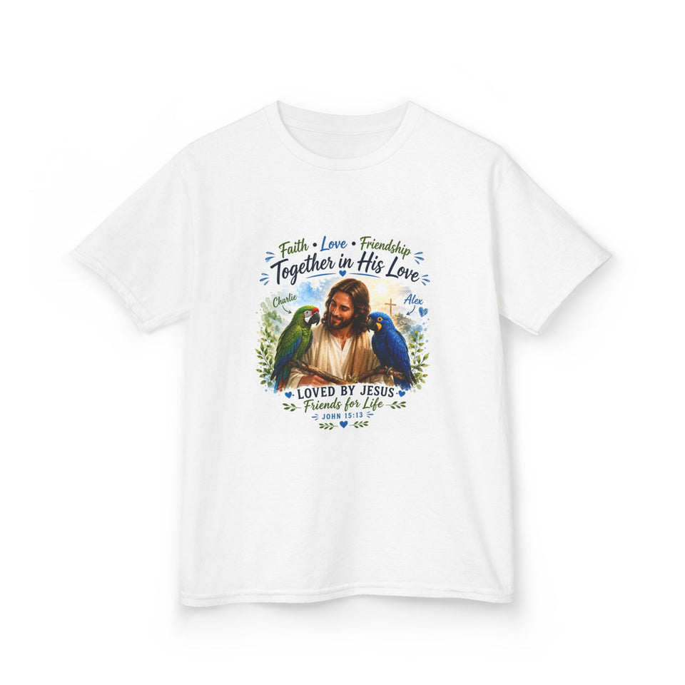Together in His Love – Loved by Jesus Kids T-Shirt CA33