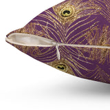 12PCF  Peacock Feather Pillow
