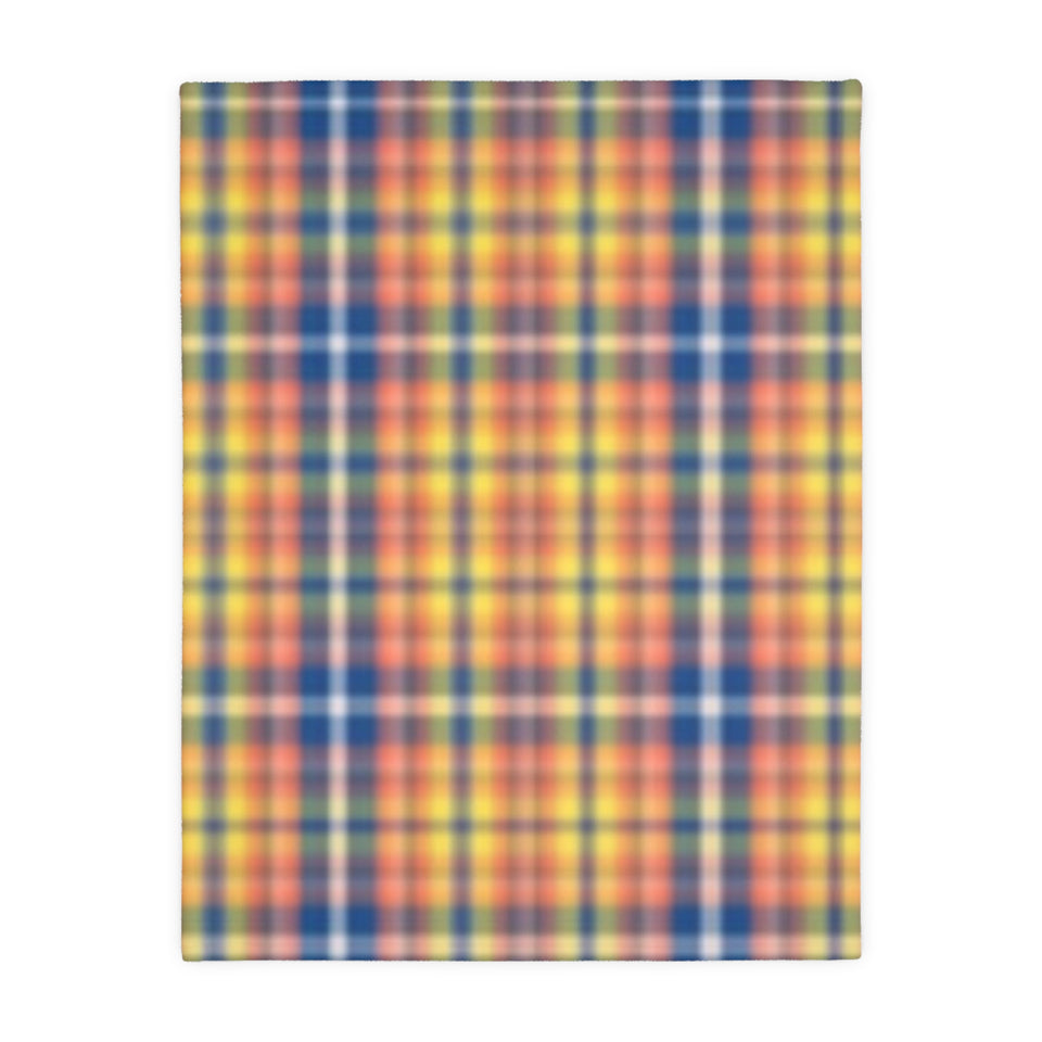 2CB  Colorful Plaid Blanket