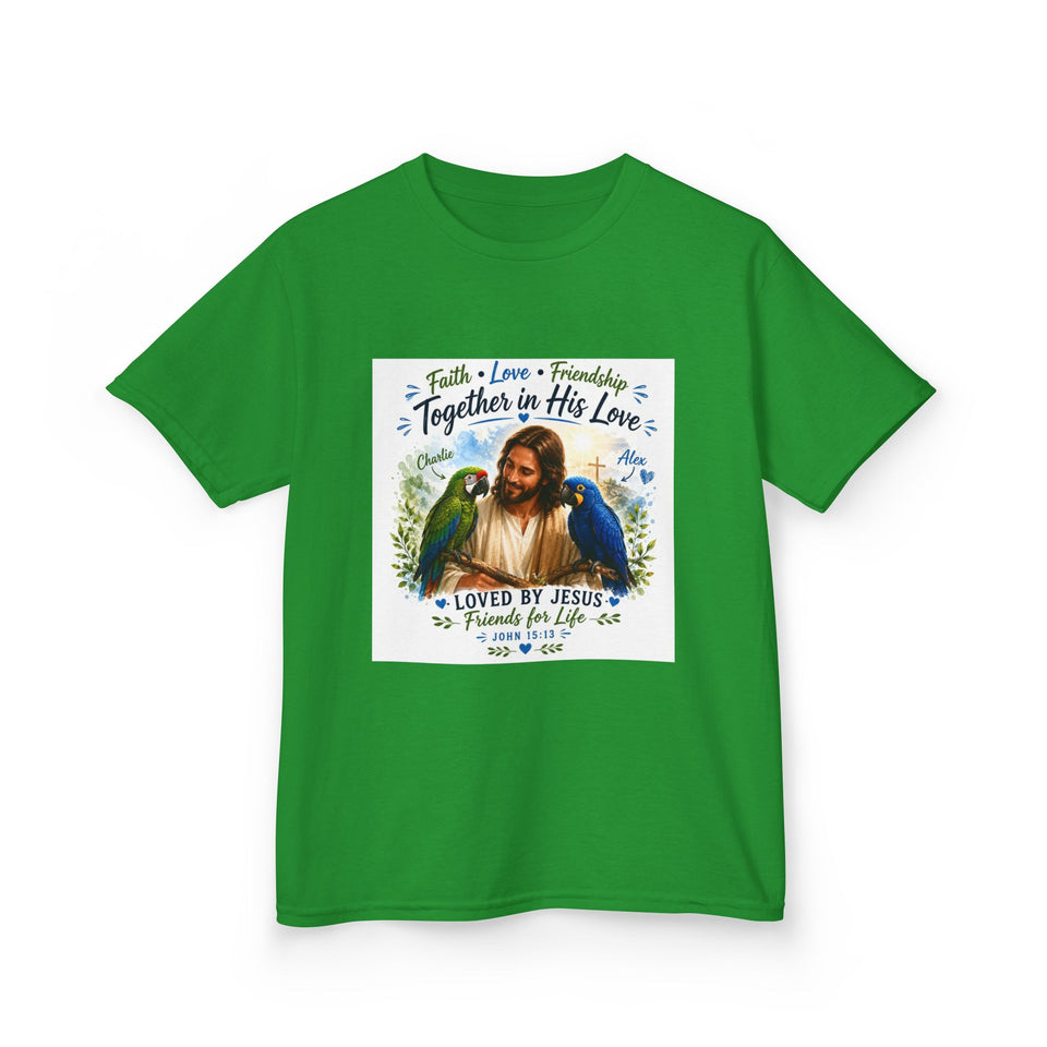 Together in His Love – Loved by Jesus Kids T-Shirt CA33
