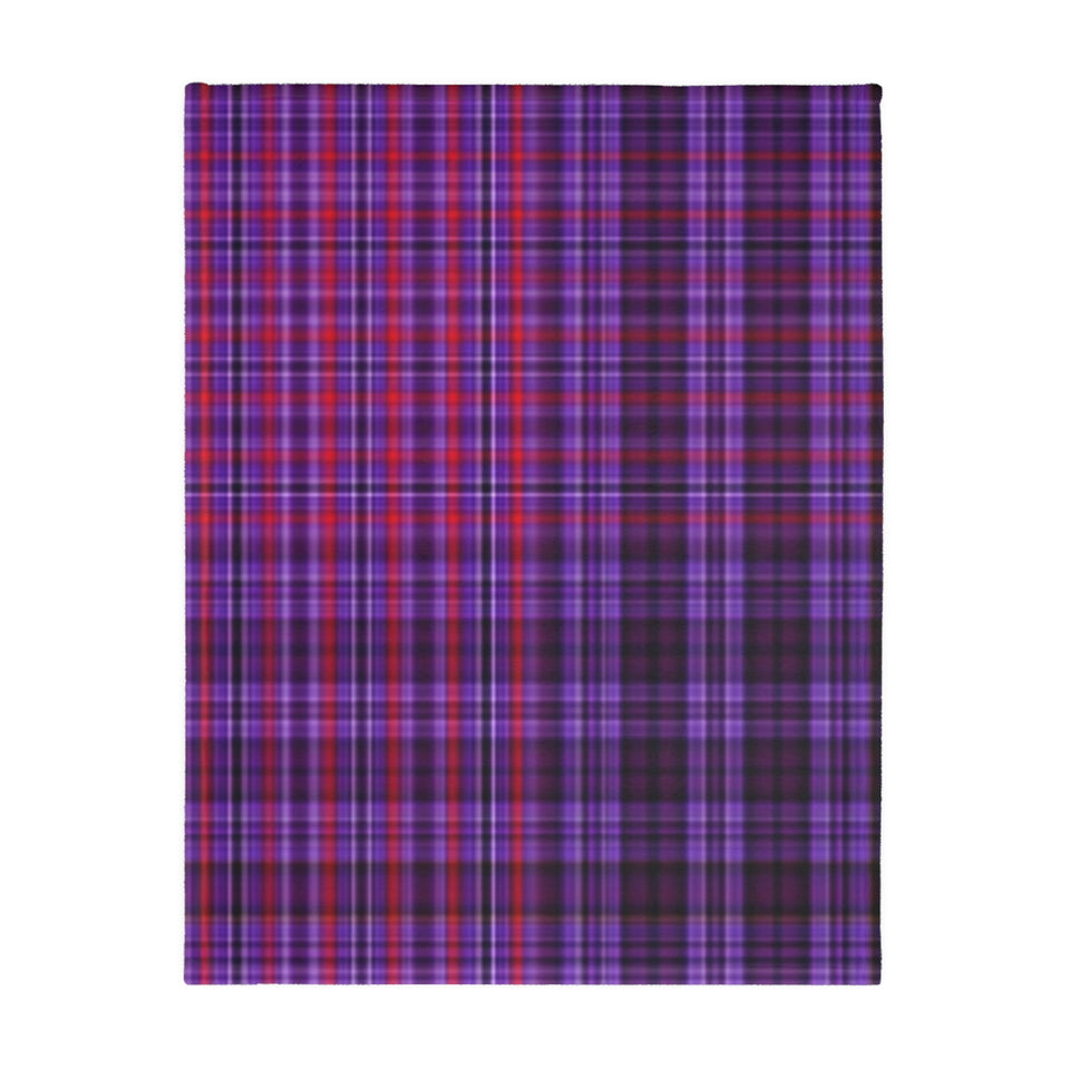 35CB  Colorful Plaid Blanket