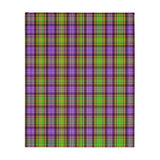 41CB  Colorful Plaid Blanket