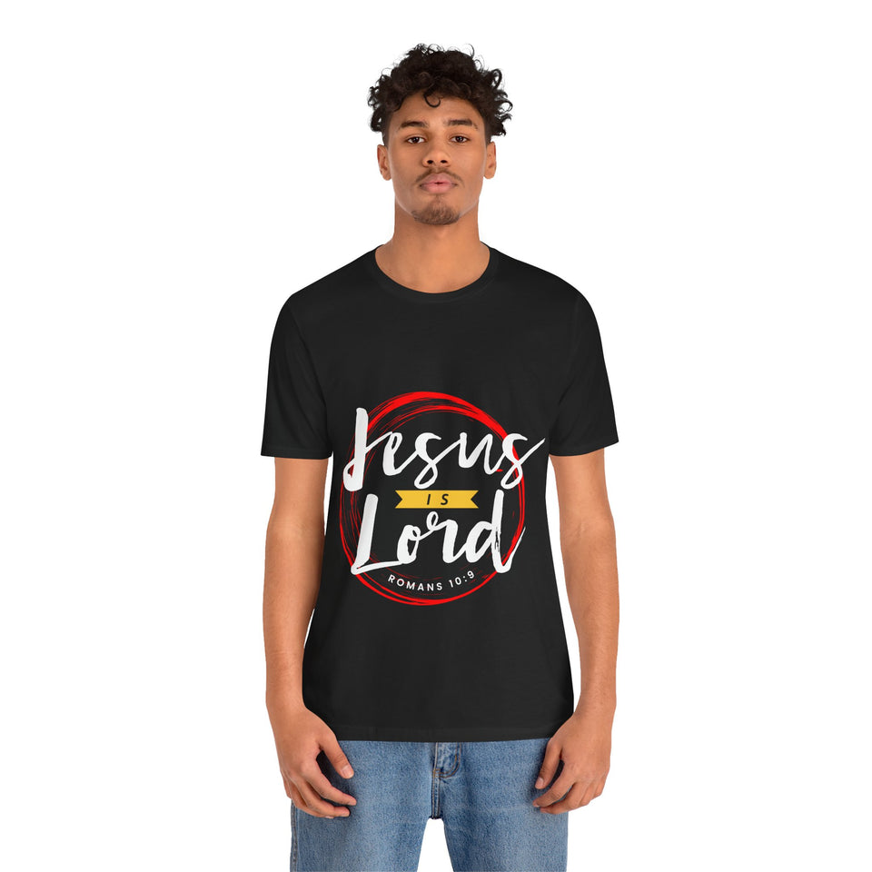 17CTS   Unisex Christian t shirt Jesus is Lord off All