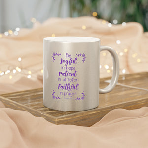 1SGM  Silver and Gold Christian Mug