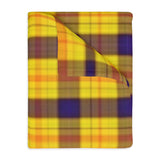 33CB  Colorful Plaid Blanket