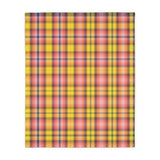 4CB  Colorful Plaid Blankets