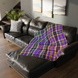 29CB  Colorful Plaid Blanket