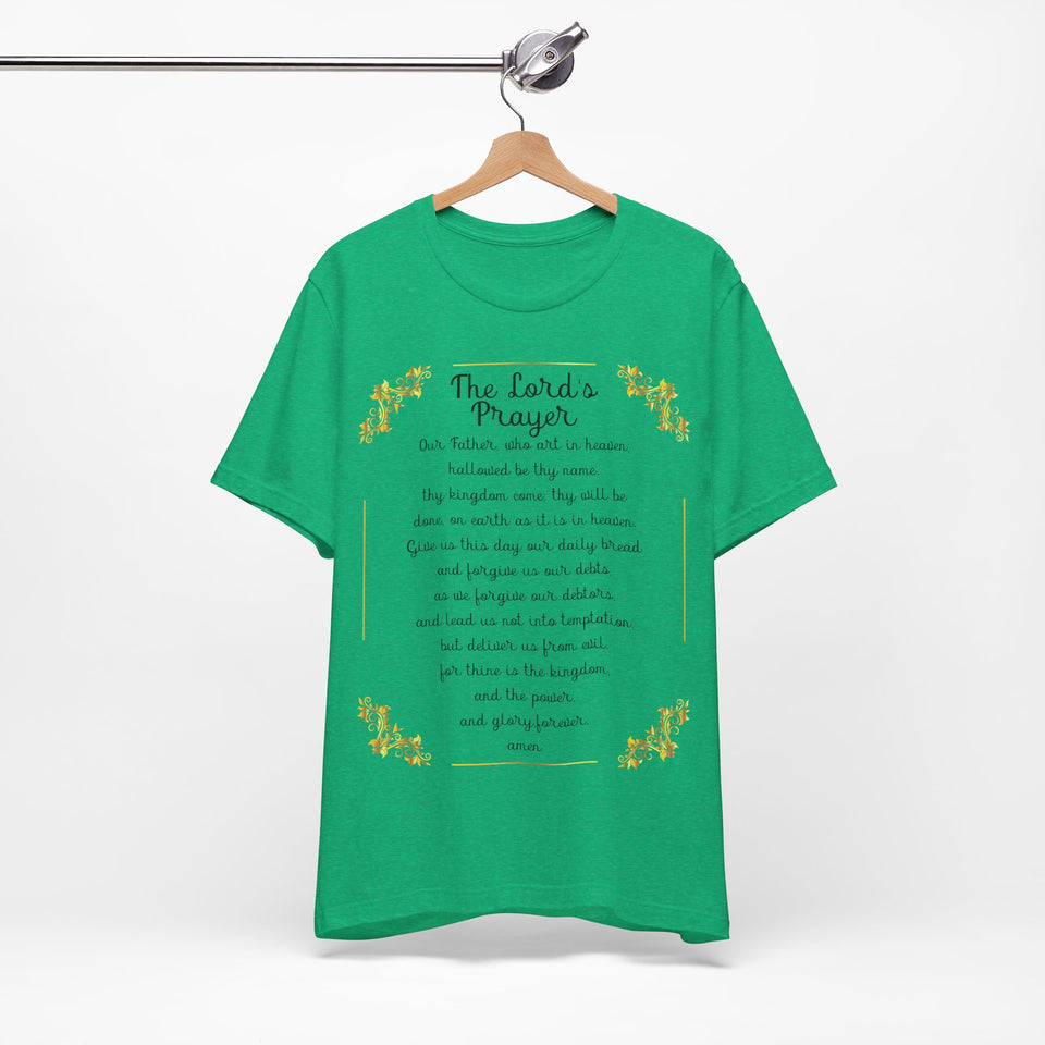 29CTS   Unisex Christian t shirt of The Lord's Prayer