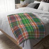 43CB  Colorful Plaid Blanket