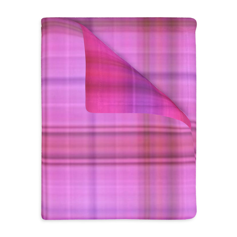 14CB  Colorful Plaid Blanket