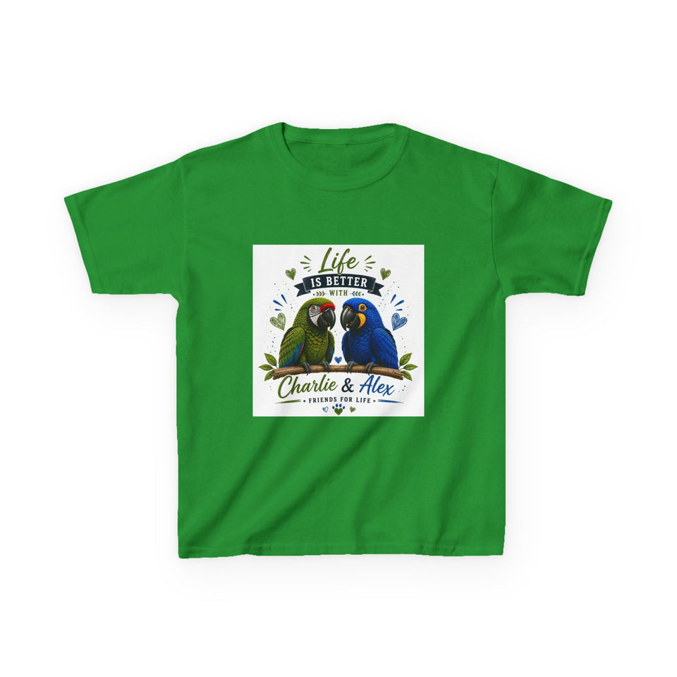 Life Is Better with Charlie & Alex – Kids T-Shirt  CA30
