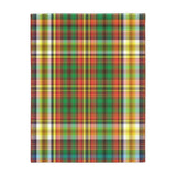 66CB  Colorful Plaid Blanket
