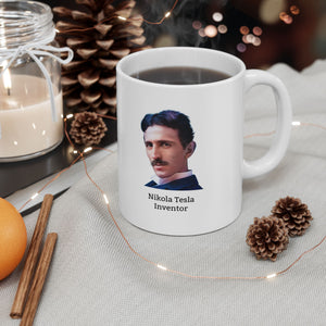 5NTQM  Nikola Tesla Historical Quote Mug