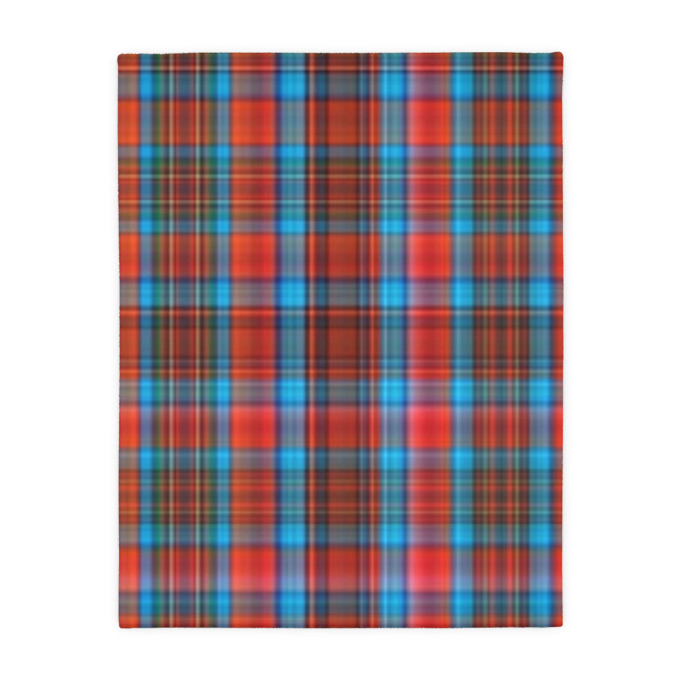 61CB  Colorful Plaid Blanket