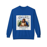 Charlie & Alex with Jesus – Together in His Love Christian Sweatshirt CA23